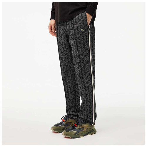 Lacoste Ανδρικό παντελόνι φόρμας Paris Monogram Jacquard Track Pants